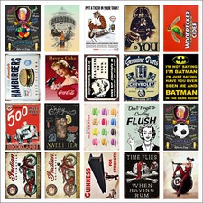 Various Retro Tin Metal