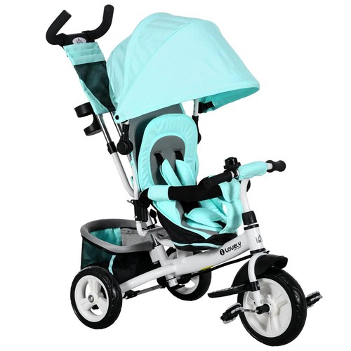 Kids trike push bike w - push,