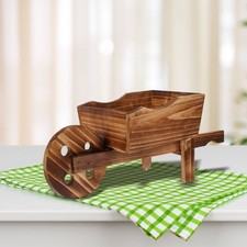  Wheelbarrow Pot Home Decoration Planter Outdoor Garden Wagon Plants