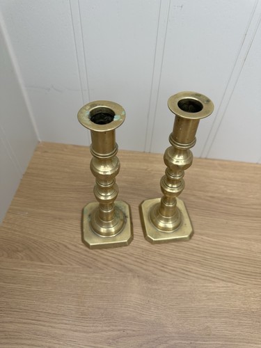Pair vintage brass - of,