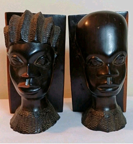 Vintage hand carved african - hand-carved,