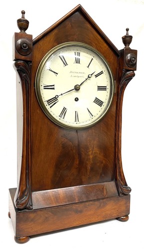 Antique single fusee - single, mahogany