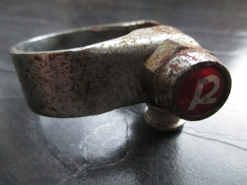Raleigh bmx seat clamp old - raleigh,