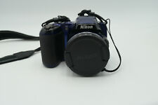 Nikon COOLPIX L810 16.1MP digital camera blue signs of wear