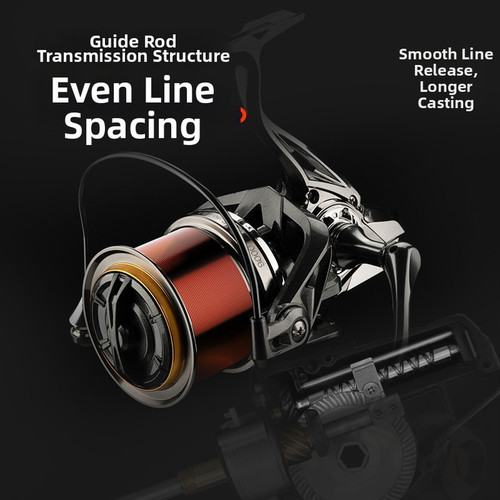 Aluminum alloy fishing reel - alloy,
