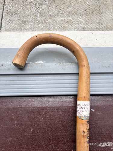 Vintage hazel shepherds crook - vintage,
