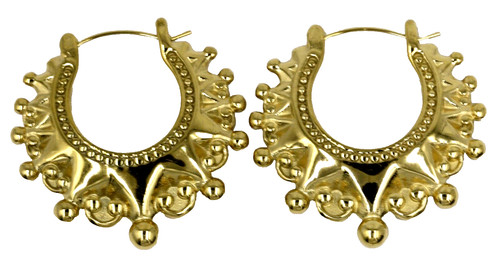 Gold victorian oval gypsy - victorian,