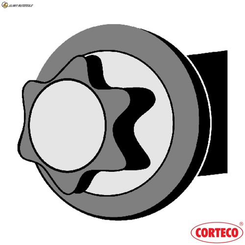 Cylinder head bolt - head, set