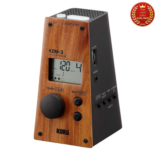 Korg digital metronome wooden - metronome,