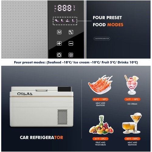 Compressor car fridge freezer - compressor,