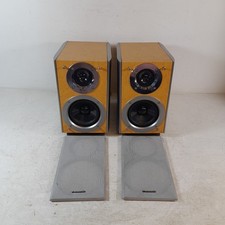 Panasonic SB-PM28 Bi-Wire Bookshelf Hi-Fi Loud Speakers, 70W 6ohm Working 