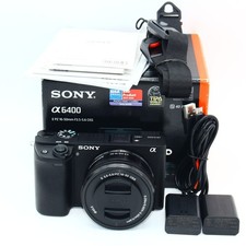 "3149" SHOTS" Sony Alpha A6400 Mirrorless Digital Camera  16-50mm English #10015