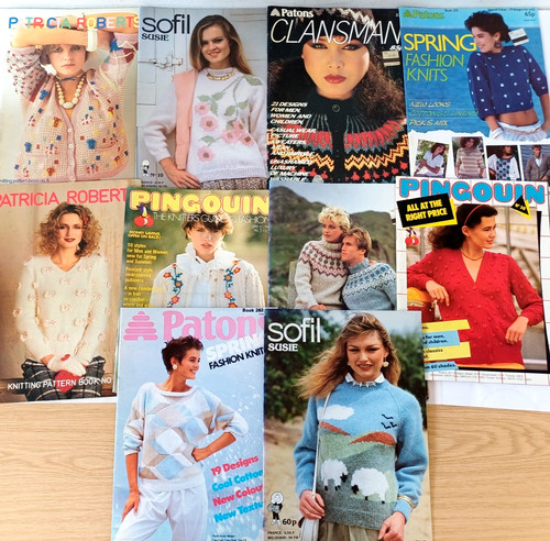 Job lot vintage knitting - lot,