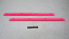 VINTAGE SKATEBOARD YOCAHER NEON PINK GRIND RAILS