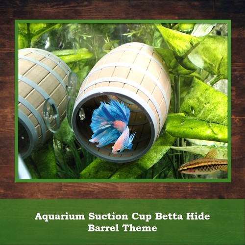Aquarium barrel betta tunnel - betta,