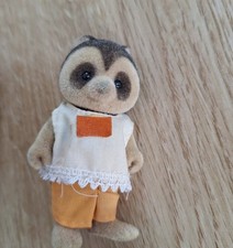 Vintage Sylvanian Families Racoon Doll