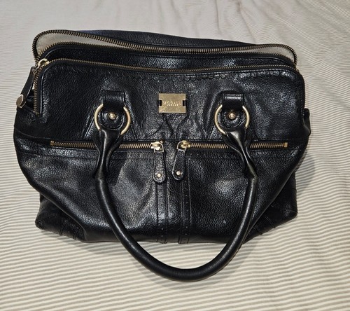 Modalu pippa black leather - black,