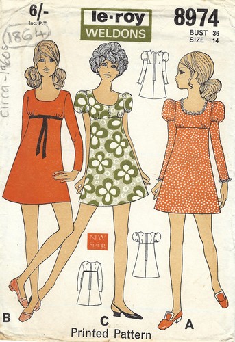 1960s vintage sewing pattern - vintage,