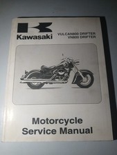 Kawasaki VN800 VULCAN800 DRIFTER Year 2001 Genuine Workshop Manual
