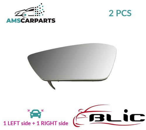 Rear view mirror glass pair - rear,