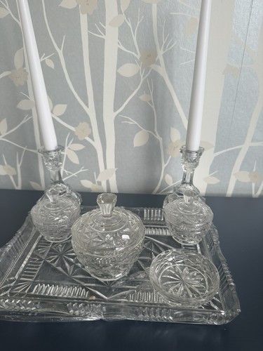 Vintage cut glass - cut, dressing