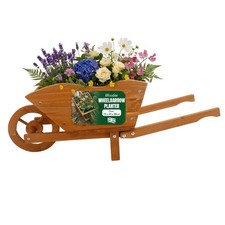 Wheelbarrow Planter Wooden