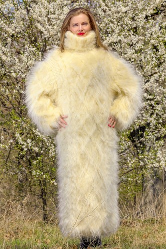 Supertanya long ivory - ivory, dress