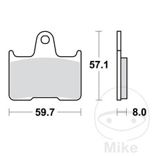 TRW Sintered rear brake pads