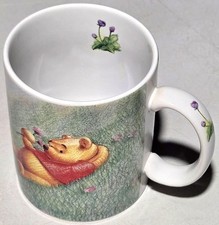 VTG Disney Simply Pooh Mug Piglet Coffee Cup Time for A Little Something EUC