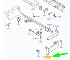 FORD TRANSIT MK3 Rear Bumper