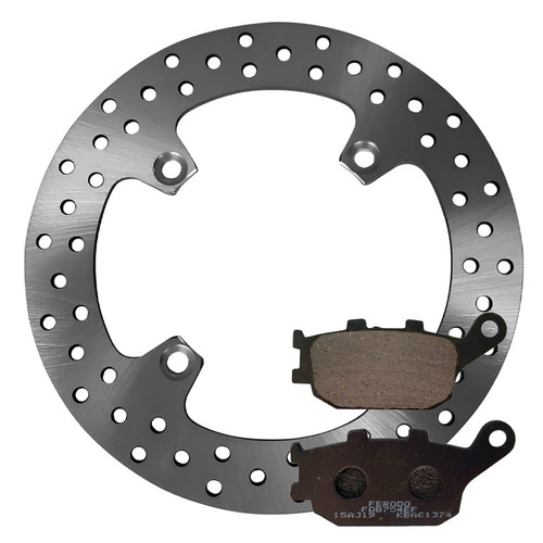 Brake disc kit rear - brake,