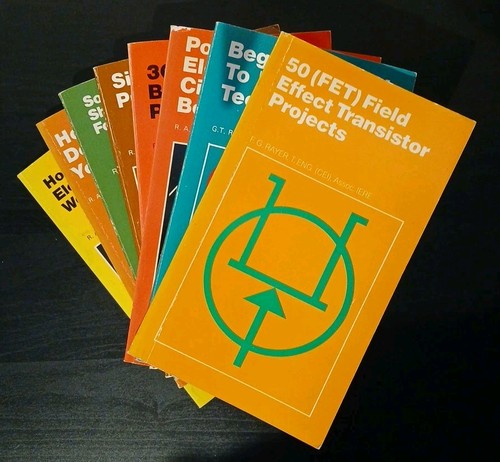Vintage electronics books - 8,