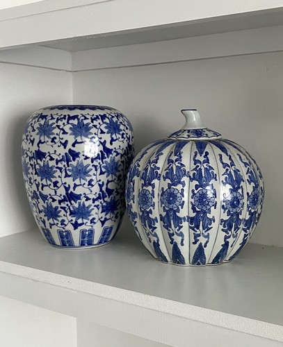 Vintage blue white - vintage,