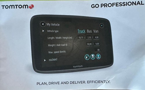 Tomtom professional 620 gps - tomtom,