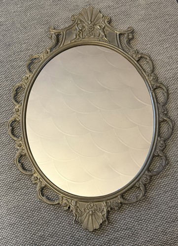 Rococo style oval - rococo, brass