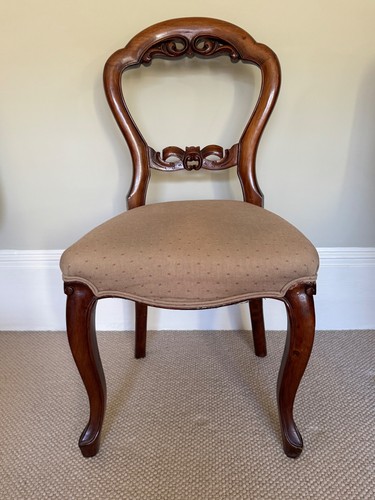 Balloon back antique mahogany - balloon,