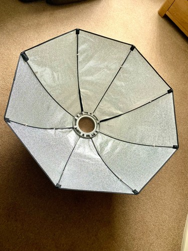 Collapsable soft box for