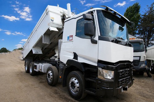 2018 renault 460 8x4 - renault, tipper