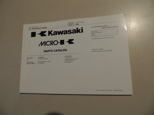 Parts catalog kawasaki - ,