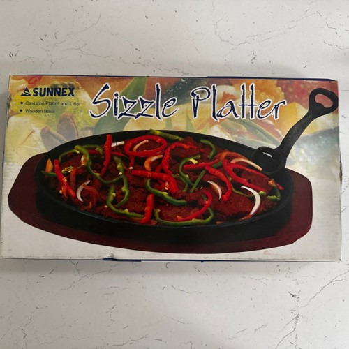 Sizzle platter cast - sizzle, plate