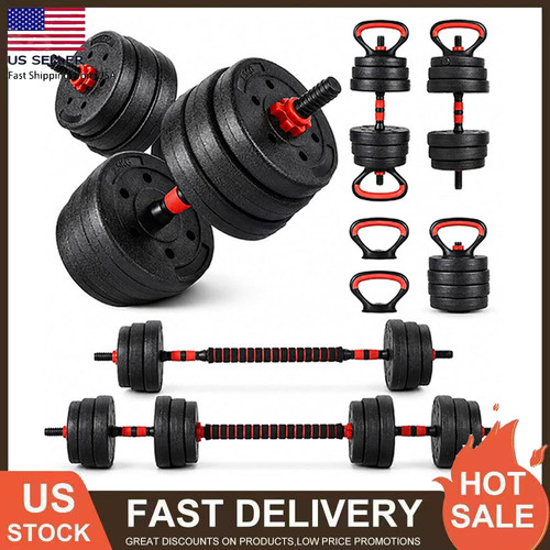 45lbs 5in1 adjustable dumbbell - adjustable,