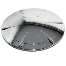 Daryl 120mm Diameter Shower Waste Trap Dome Cover Cap only - Chrome 208486