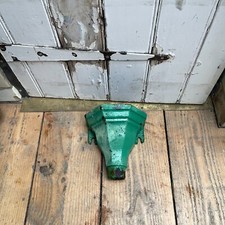 Small antique cast iron green