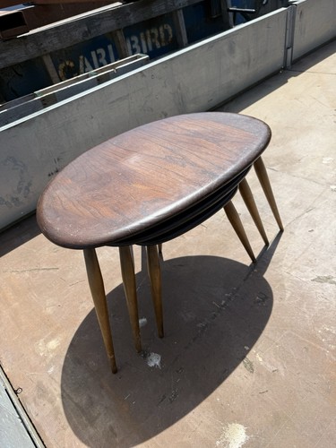 Ercol pebble tables