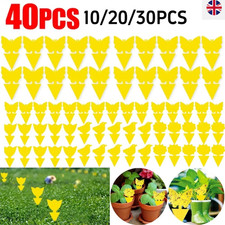 40PCS Fruit Fly Traps Yellow