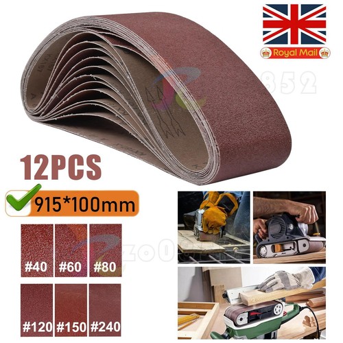 12x 915 100mm sanding - 915*100mm, belts