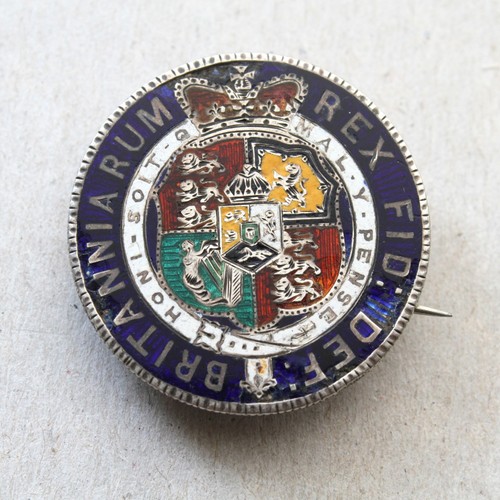 1819 enamelled half crown - 1819,