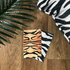 Exotic Animal Print Velour Quality Fabric For Upholstery & Curtains Per Metre