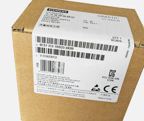 6es7212 1bb23 0xb0 - 1pcs, new
