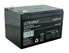 ULTRAMAX 12V 14ah/12ah Sealed Lead Acid Re-Chargable Battery for PIGEON MAGNET